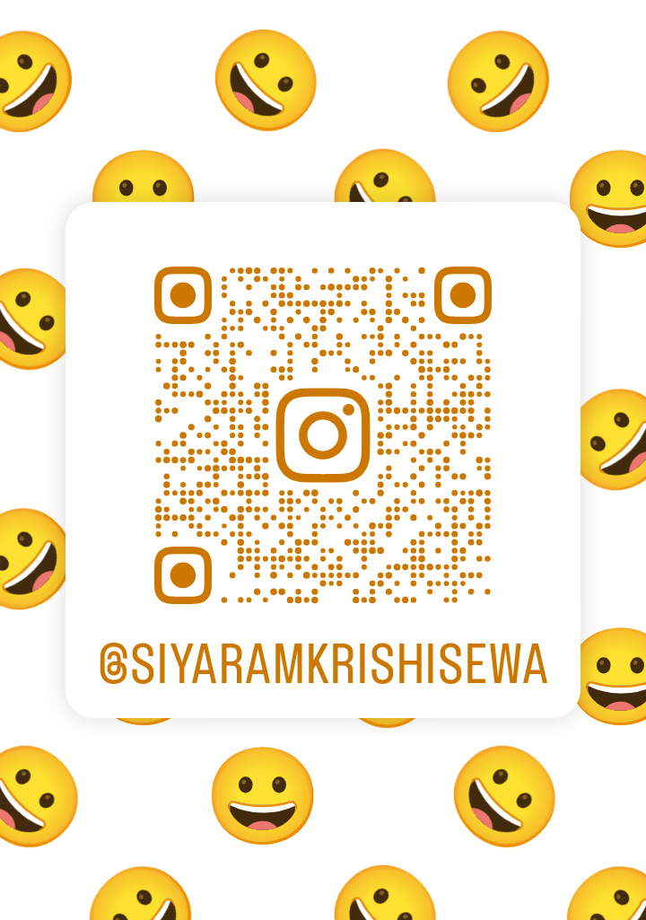 Instagram QR — @siyaramkrishisewa